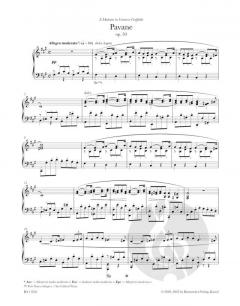 Pavane op. 50 von Gabriel Fauré 