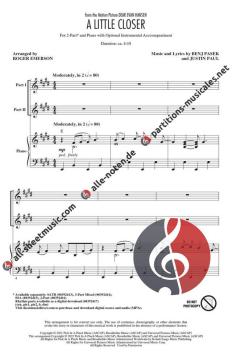 A Little Closer von Benj Pasek 