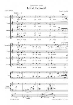 Let all the world von Roxanna Panufnik 