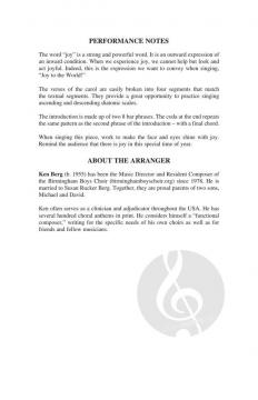 Joy! Joy! Joy! von Georg Friedrich Händel (Download) 