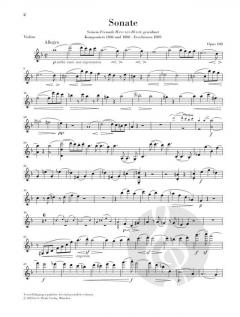 Sonate d-moll op. 108 von Johannes Brahms 