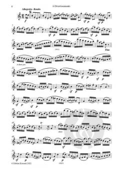 6 Divertissements von Johannes Georg Wunderlich 