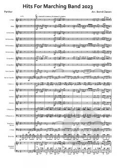 Hits For Marching Band 2023 