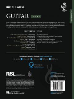 RSL Classical Guitar Grade 2 (2022) 