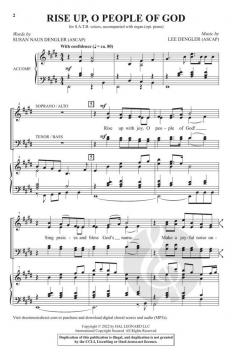 Rise Up, O People of God von Lee Dengler (Download) 