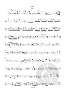 Duos K 423 & K 424 von Wolfgang Amadeus Mozart 