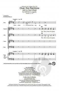 Over the Rainbow von Harold Arlen (Download) 