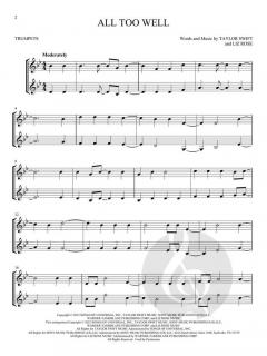 Chart Hits for 2 Trumpets im Alle Noten Shop kaufen