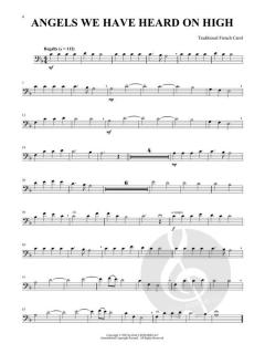 Canadian Brass Christmas Quartets - Trombone 1 Part von Canadian Brass Quintet 