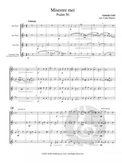 Miserere mei von Antonio Lotti 