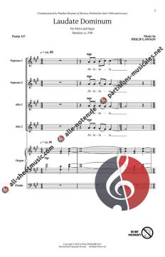 Laudate Dominum von Philip Lawson 
