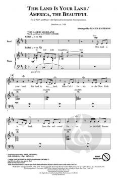 This Land Is Your Land - America the Beautiful von Katharine Lee Bates (Download) 