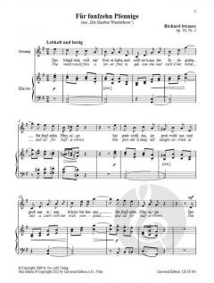 4 Lieder op. 36  von Strauss Richard 
