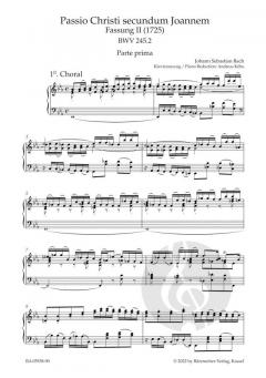 Johannes-Passion "O Mensch, bewein" BWV 245.2 von Johann Sebastian Bach (Download) 