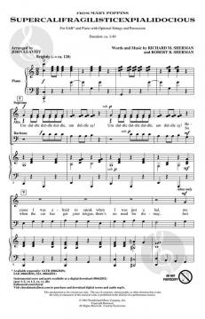 Supercalifragilisticexpialidocious von Richard Morton Sherman (Download) 