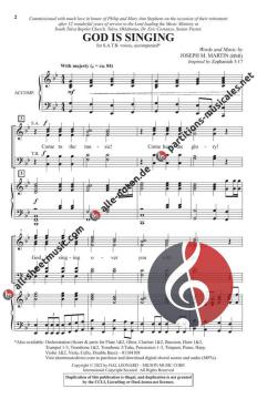 God Is Singing von Joseph M. Martin 