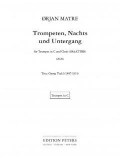 Trompeten, Nachts und Untergang von Ørjan Matre 