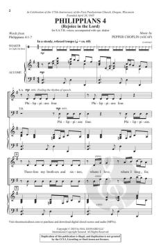 Philippians 4 von Pepper Choplin (Download) 