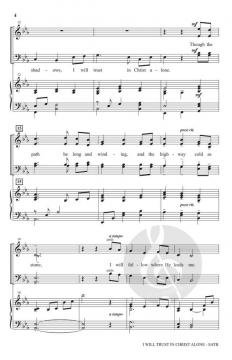 I Will Trust in Christ Alone von Mary Ann Cooper (Download) 