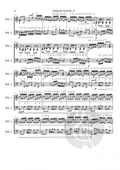 Englische Suite Nr. 2 von Johann Sebastian Bach 