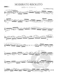 Selected Ferling Etudes von Franz Wilhelm Ferling 
