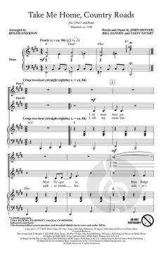 Take Me Home, Country Roads von John Denver (Download) 