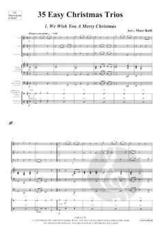 35 Easy Christmas Trios (Download) 