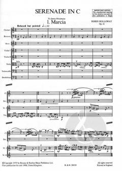 Serenade C-Dur op. 41 (Robin Holloway) 