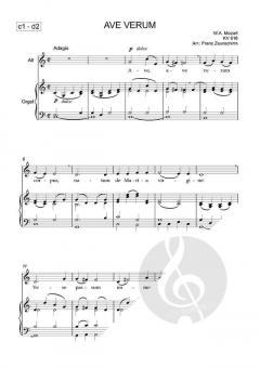 Ave verum von Wolfgang Amadeus Mozart 