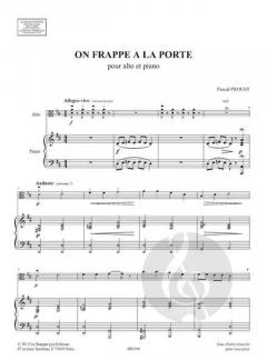 On frappe à la porte von Pascal Proust 