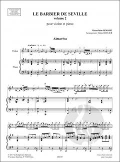 Le Barbier De Séville Vol. 2 von Gioacchino Rossini 