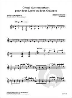 Gran duo concertant von Federico Moretti 