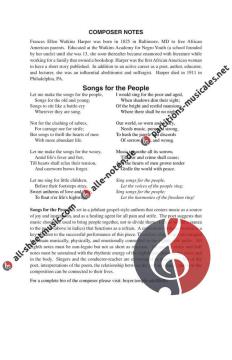 Songs For The People (SSA) von Rollo Dilworth (Download) 