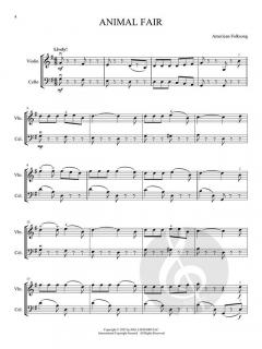 Folk Songs for Violin and Cello Duet im Alle Noten Shop kaufen