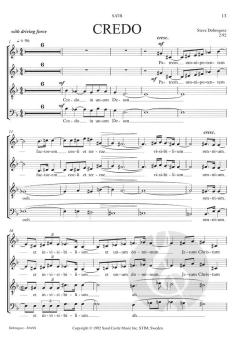 Mass (SATB) - chorus score 