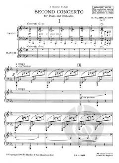 Klavierkonzert Nr. 2 c-Moll op. 18 von Sergei Rachmaninow im Alle Noten Shop kaufen - BH300058