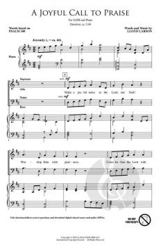 A Joyful Call to Praise von Lloyd Larson (Download) 