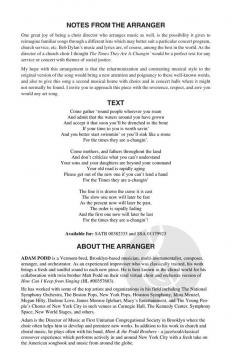 The Times They Are A-Changin' von Bob Dylan (Download) 