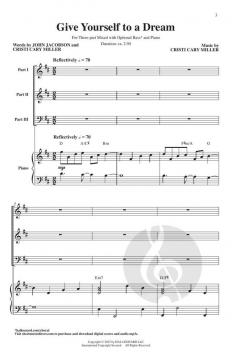 Give Yourself To A Dream von Cristi Cary Miller (Download) 