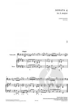 6 Sonatas op. 1 Vol. 2 von Alexis Magito 