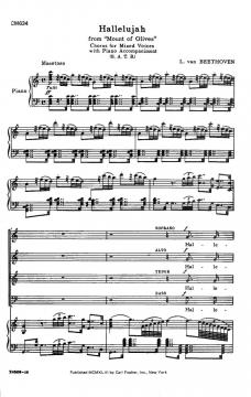 Hallelujah From 'Mount Of Olives' (Ludwig van Beethoven) 