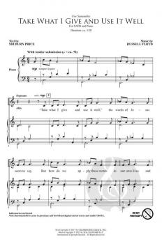 Take What I Give and Use It Well von S. Russell Floyd III (Download) 