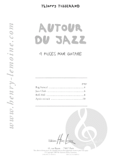 Autour du jazz von Thierry Tisserand 