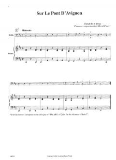 The ABC's Of Cello Book 3 - Easy Piano Accompaniment von Janice Tucker Rhoda 