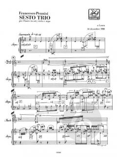 Sesto trio von Francesco Pennisi 
