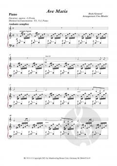 Ave Maria von Johann Sebastian Bach 