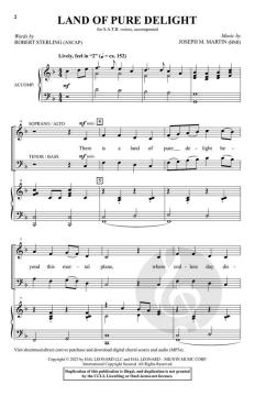 Land of Pure Delight von Joseph M. Martin (Download) 