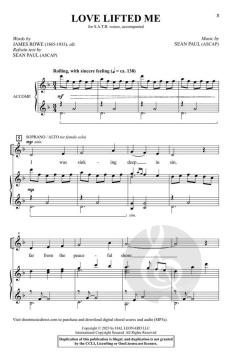 Love Lifted Me von Sean Paul (Download) 