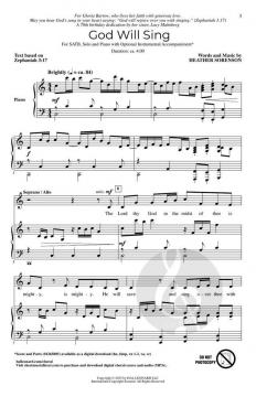 God Will Sing von Heather Sorenson (Download) 