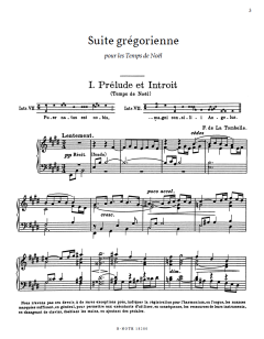 Suite gregorienne pour les Temps de Noël 
